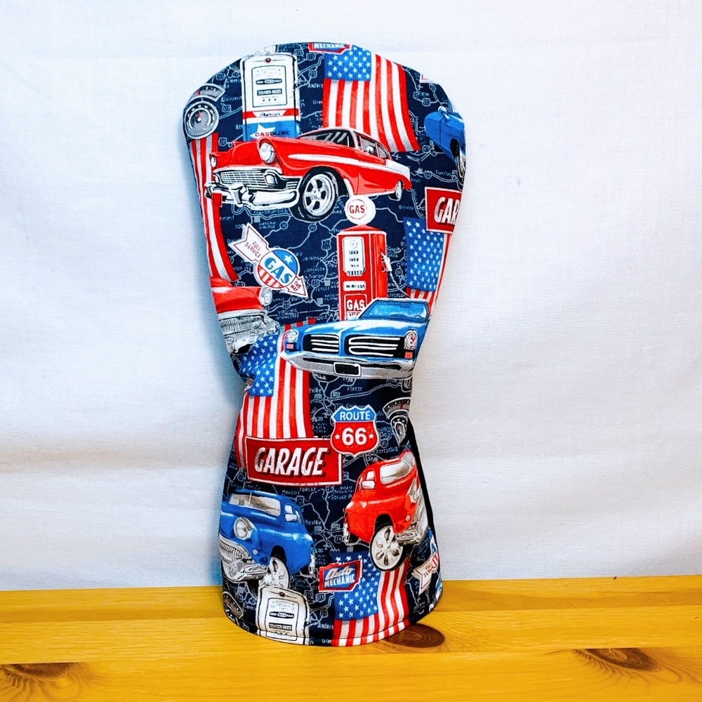 Golf Driver Head Cover Fits up to 460 cc Handmade By Shizu